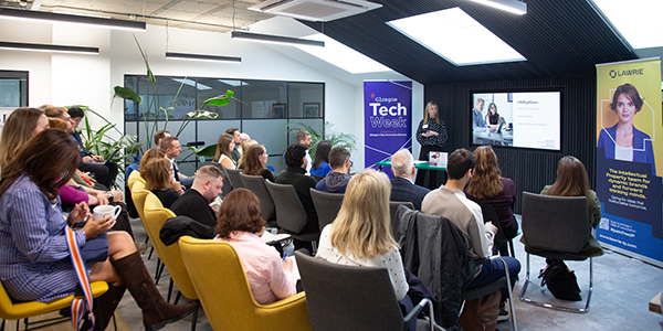 Lawrie event at Glasgow Tech Week